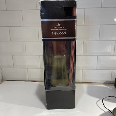 NEW Essenza Home Fragrance Reed Diffuser 7.5 fl oz. Firewood