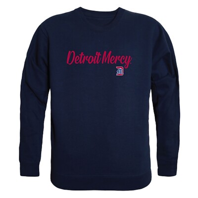 University Of Detroit Mercy Titans UDM Script Crewneck Sweatshirt Sweater