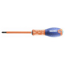 Image of Expert by Facom VDE Insulated Pozi Screwdriver PZ3 150mm