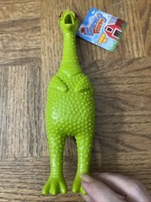 Squeaky Chicken Dog Toy Light Green-Collectible-Brand New-SHIPS N 24 HOURS
