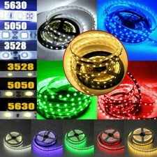 Bright 12V 5M 16.4ft 3528 5050 5630 RGB SMD 300 LEDs Flexible Strip light Lamp