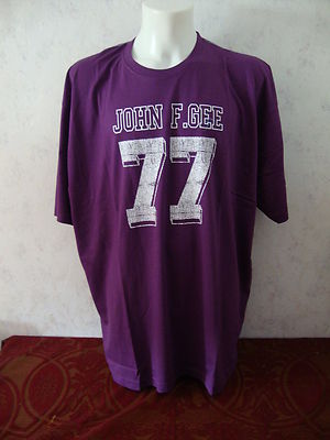 John F.Gee T-Shirt Herrenshirt mit Druck Baumwolle Gr. 52-54, XL - NEU