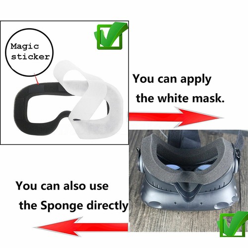 100pcs Universal Hygiene Eye Pad Face Mask For HTC Vive PS VR Oculus Glasse - Picture 3 of 6