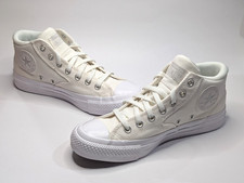 Converse CTAS Malden Street Vintage White Men's Mid Top Sneakers-Asst Sizes NWB