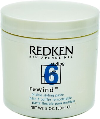 REDKEN REWIND 06 PLIABLE STYLING PASTE 5oz GREY