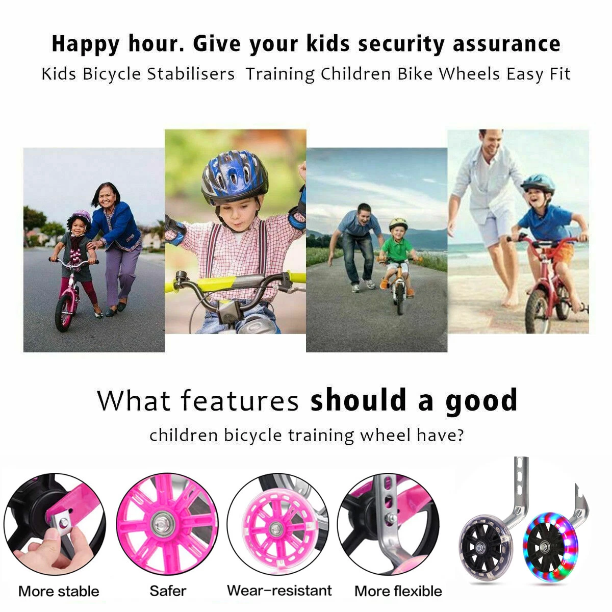 Stabilisers for 10 inch bike sales