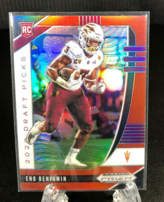 ENO BENJAMIN - 2020 Prizm Draft RED PRIZM parallel rookie card! Cardinals