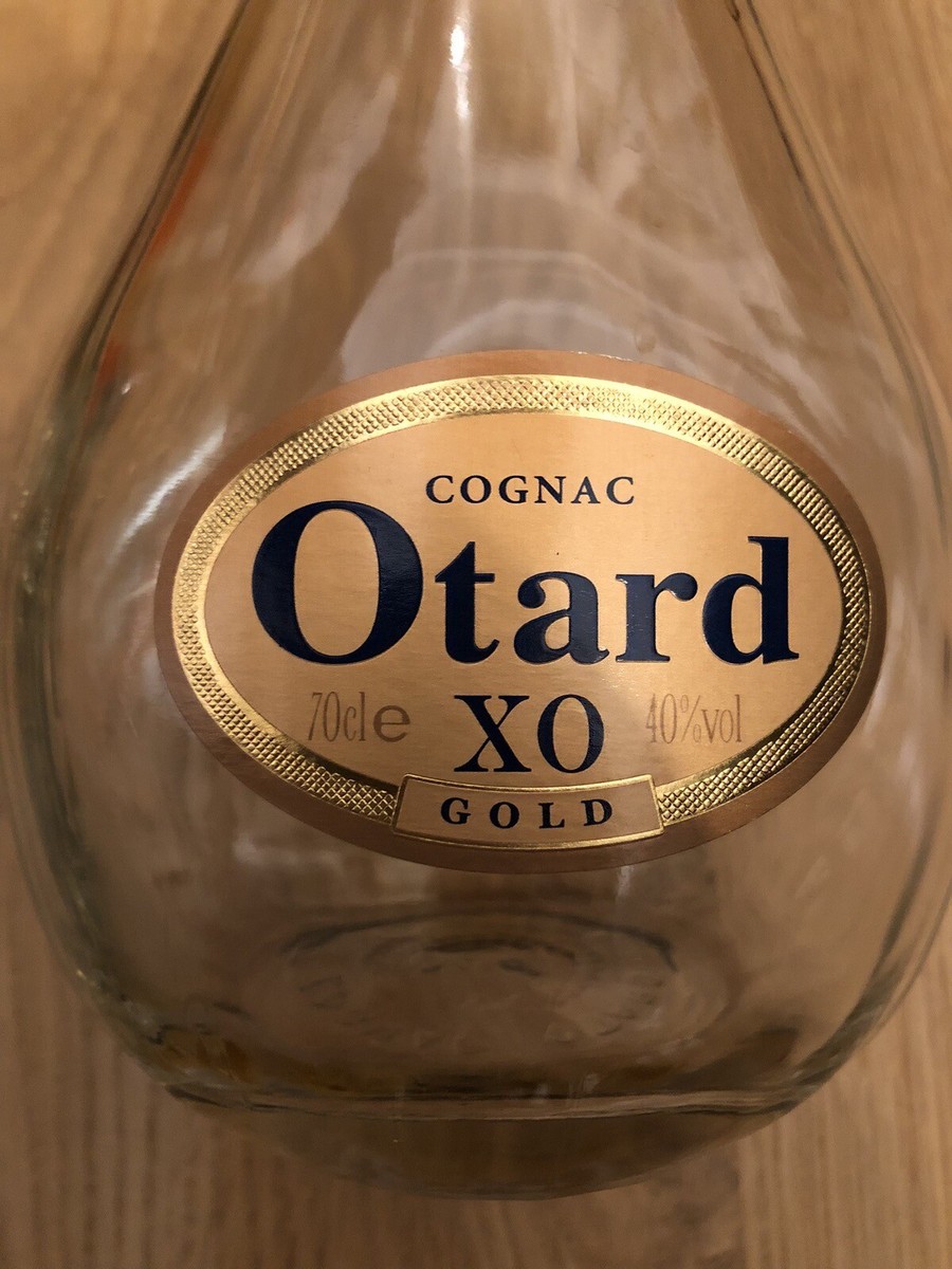Otard Gold~XO Extra Old Cognac~70cl Empty Decanter Bottle Box