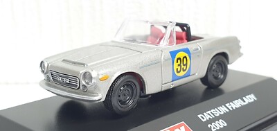 1 72 Real X Datsun Fairlady 2000 Silver Diecast Car Model Contemporary Manufacture Toys Hobbies