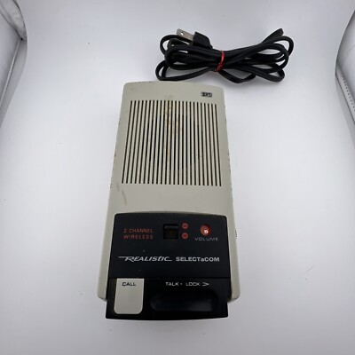 3A Vintage Realistic SelectaCom 2-channel Intercom