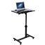 adjustable removable laptop desk lazy table stand lap sofa bed notebook wheels