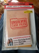 Unsolved Case Files 3 Avery & Zoey Gardner Murder Mystery Detective Game
