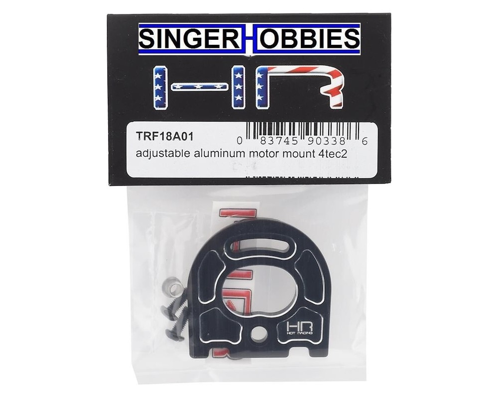 Hot Racing TRF18A01 Adjustable Aluminum Motor Mount: 4Tec 2.0 HH