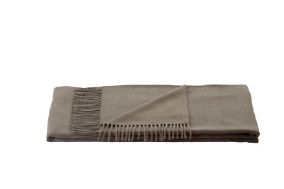 Steinbeck Lammwoll-Kaschmir-Plaid ''Modena''   Luxus & Komfort, 130 x 190 cm