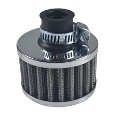 12mm Inlet Round Crank Case Engine Breather Air Filter Motor Bike