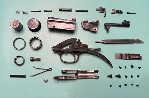 USED REMINGTON MODEL 11 MISC PARTS TRIGGER GUARD HAMMER BOLT SPRINGS 12 GAUGE