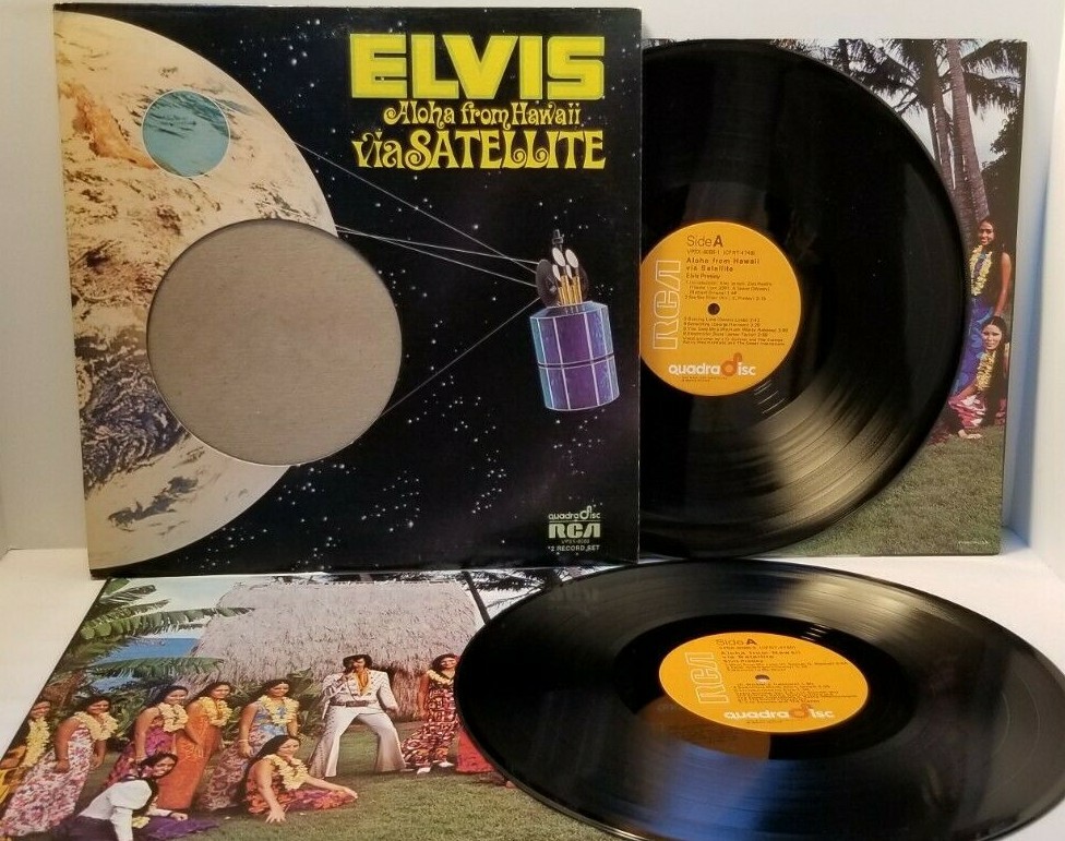 ELVIS Aloha From Hawaii via Satellite Quad 2xLP RCA VPSX