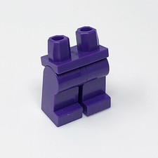 970c00 LEGO Minifigure Hips  Legs DARK PURPLE Minifig Plain Monochrome
