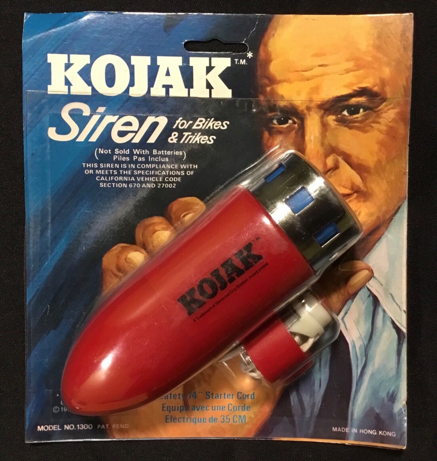 Kojak Bike Siren- 5 awesome things on ebay this week