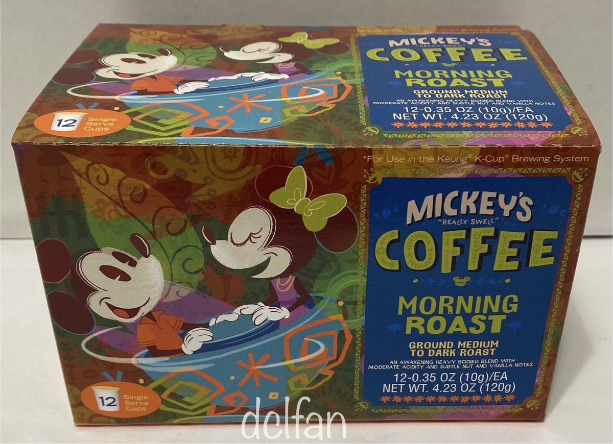 Disney Parks Mickey's Really Swell Coffee Morning Roast 12 Ct