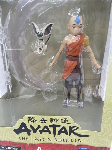 Diamond Select Toys Avatar The Last Airbender Aang Action Figure UNOPENED - Picture 2 of 6