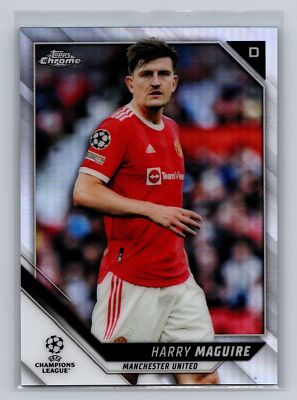 2021 Topps Chrome UEFA CL HARRY MAGUIRE #32 REFRACTOR MAN UNITED | eBay