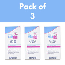 3 X Seba Med Gentle Baby Wash - For Delicate skin - 50ml