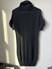 Allen Solly A-line Cowl Neck Work/Office/Winter Black Classy Dress