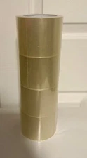 24 Rolls Transparent Clear Packing Shipping Tape 3 Inches x 60 Yds 50mic