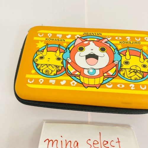 Yo-kai Watch 3DS LL Pouch Touch Pen Set JIBANYAN KOMASAN KOMAJIRO Cat Anime - Picture 6 of 24