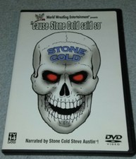 WWE CAUSE STONE COLD SAID SO DVD RARE oop