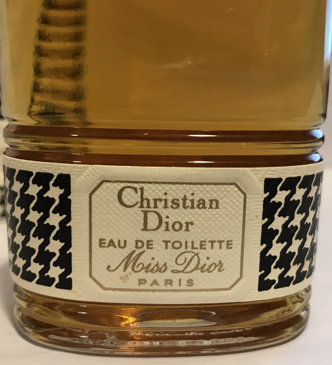 Vintage Christian Dior Miss Dior In Box 4 Oz. Eau de Toilette