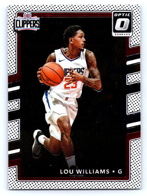 2017-18 Donruss Optic Basketball 65 Lou Williams - Los Angeles Clippers