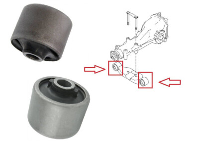 Rear Differential Diff Front Mount Mountings Bushes Bushings for Subaru ...