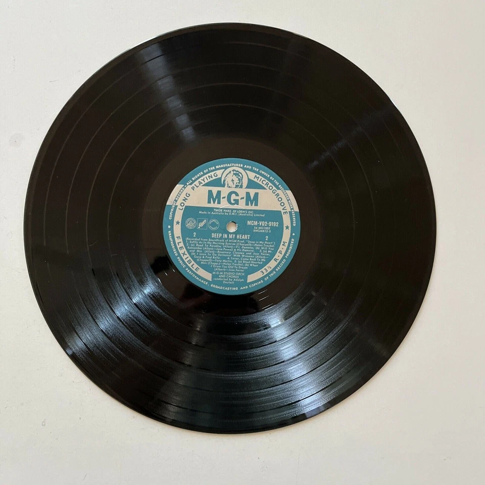 Deep In My Heart - From The Motion Picture Soundtrack (Vinyl, 1955) - Image 4 of 4