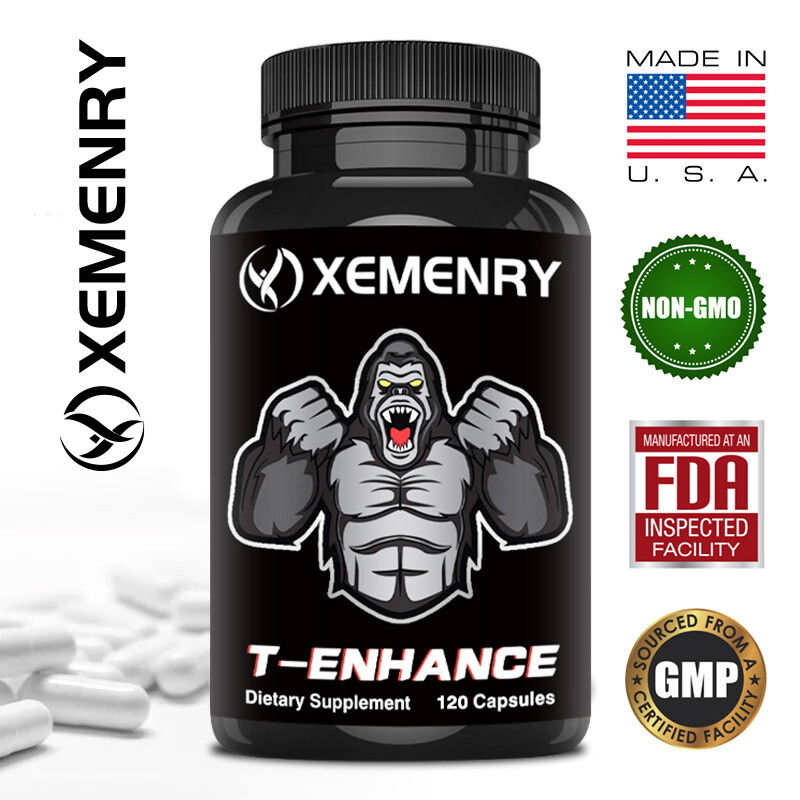 T-Enhance - Maca, Testosterone Booster, Increase Energy & Endurance, Male Health