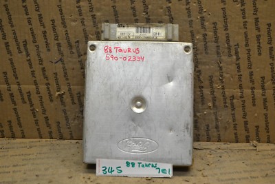 1988 Ford Taurus Engine Control Unit ECU E8DF12A650F1B Module 345-7E1 ...