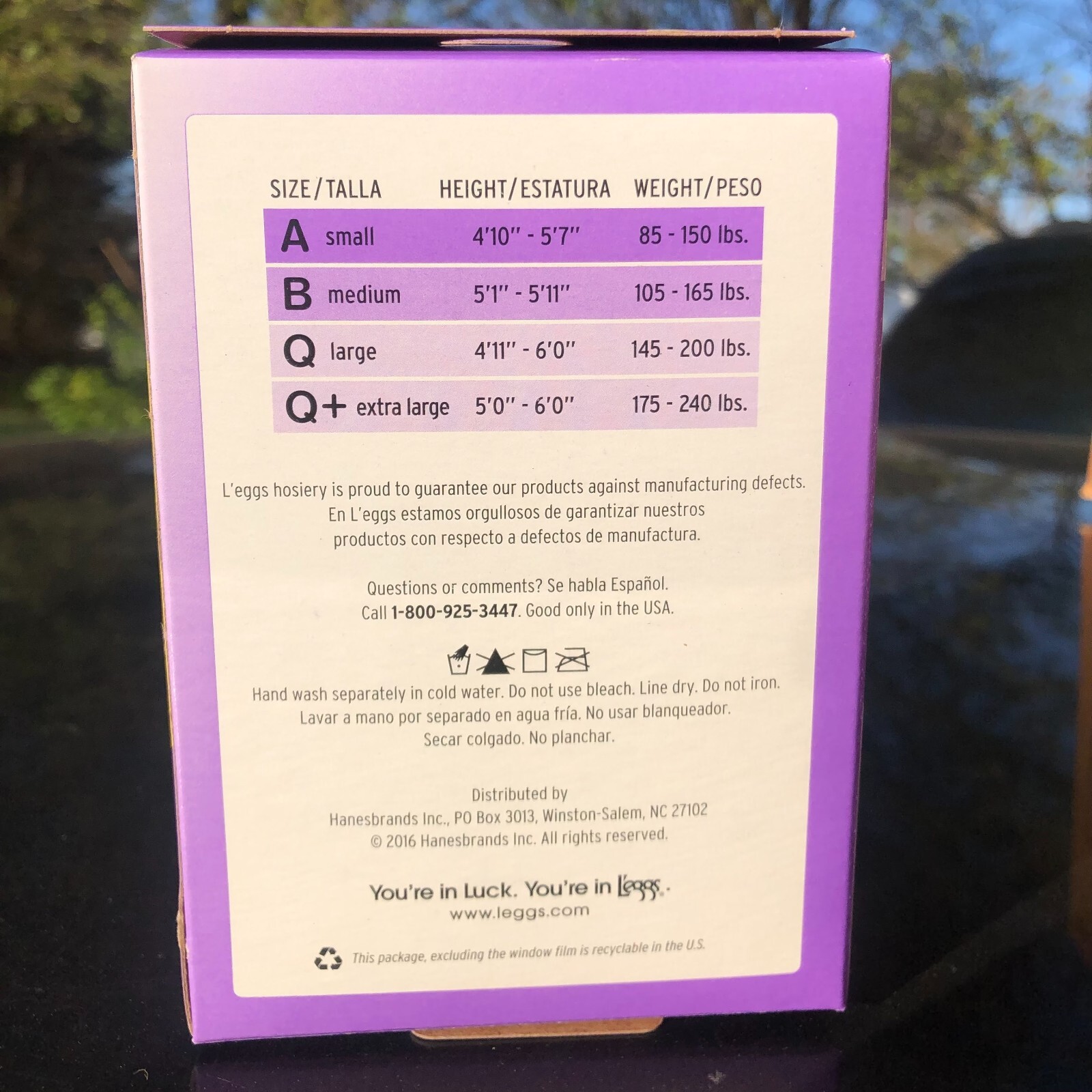 L'eggs Everyday SheertoWaist Pantyhose Size Q 2 Packs (6 Pairs