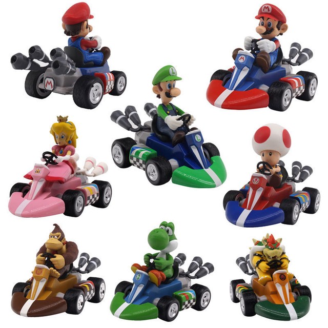 mario pull back racers