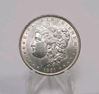 1891-CC $1 Morgan Dollar VAM-3 Spitting Eagle TOP 100 AU Almost Uncirculated