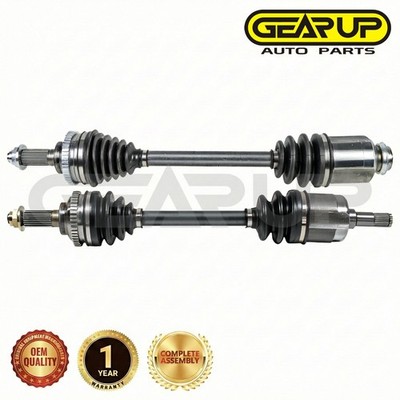 Front Pair CV Axle Joint Shaft for Kia Spectra 1.8L L4 FWD Auto Trans 2001
