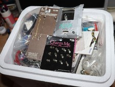 Large Lot of Jewelry Making Supplies Over 12 Pounds