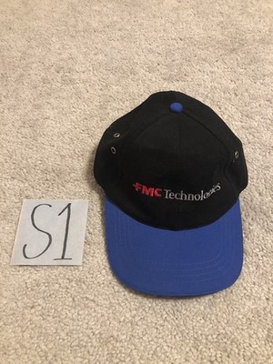 Vintage Rare FMC Technologies Oil Gas Employee Stock Market NYSE FTI Hat Cap 