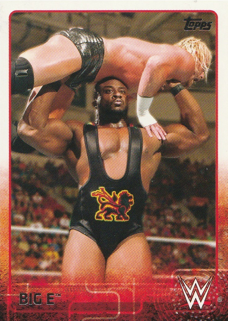 2015 Topps WWE #7 Big E