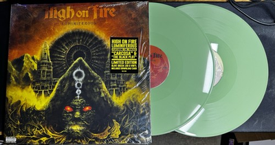 #ad High On Fire Luminiferous Limited Edition 2X Olive Green Vinyl $30.97