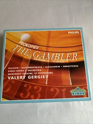 Prokofiev: The Gambler - Valery Gergiev 2 CD Box Set 1999 Philips Discs