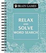Brain Games - Relax and Solve: Word Search (Teal)
