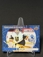 2025-26 Upper Deck Adin Hill Tracking Systems Insert #TS-22 Golden Knights