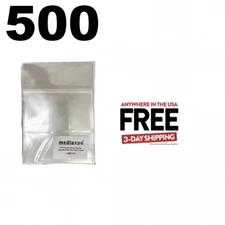 500 OPP Plastic Wrap Bag for Standard Blu-Ray Case 12mm ** 1-3 DAY