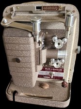 Vintage 1950  s Bell  Howell Model 253-A 8mm Movie Projector